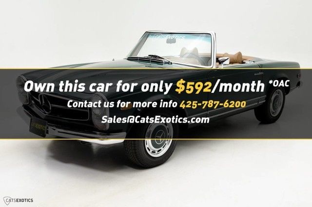 39k original miles - rare 4 speed - pagoda hard top - soft top