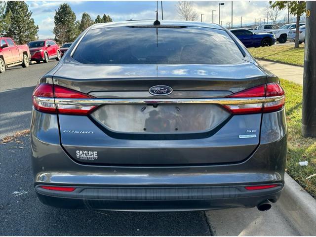 2018 ford fusion se