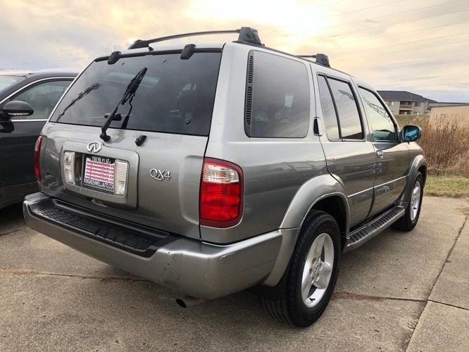 used 2003 infiniti qx4 4wd muncie, in 47304 for sale in muncie, indiana