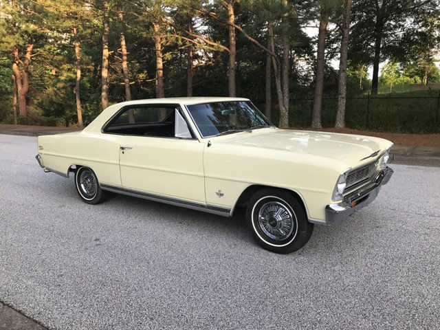 1966 chevy ii nova ss true super sport 327ci 4 barrel 4 speed matching one owner