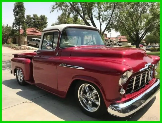 1956 chevrolet 3100 pickup truck, new chevy 350ci crate v8, 3-on-the-tree manual