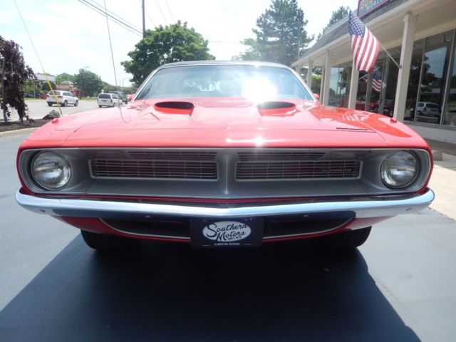 1970 plymouth barracuda gran coupe rallye red 440 recent restoration