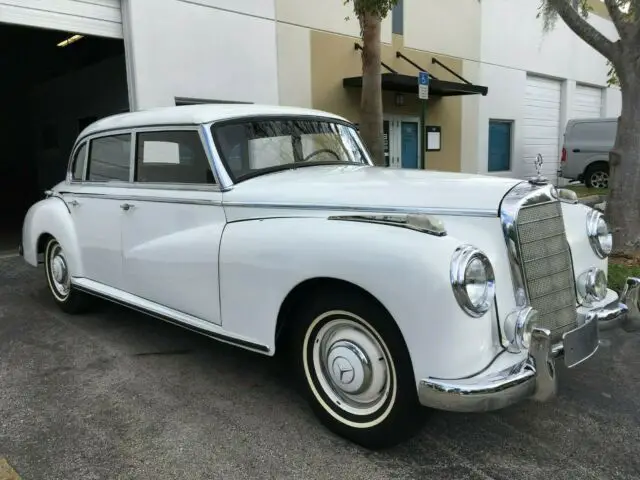 1953 mercedes-benz 300 se adenauer white pearl fully restored rare find