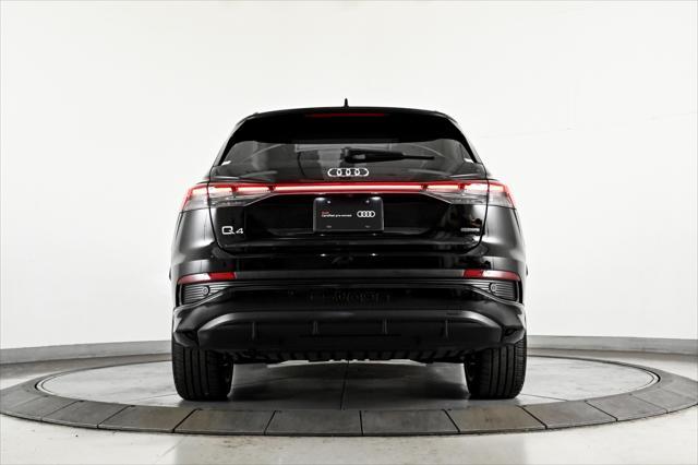 2023 audi q4 e-tron certified premium plus/ black optic