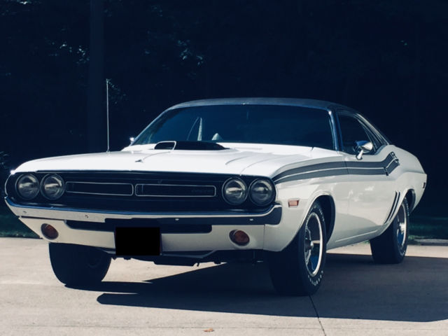 1971 dodge challenger rt 440-6 real n96 shaker 4 spd broadcast #s match engine!