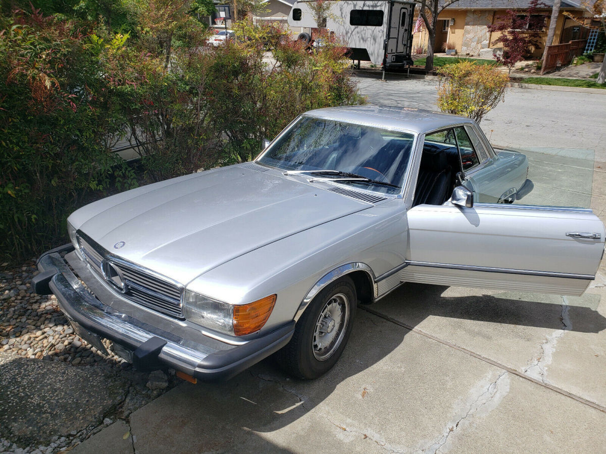 1978 mercedes-benz 450slc 4.5 good to excellent condition - 40k done in restore