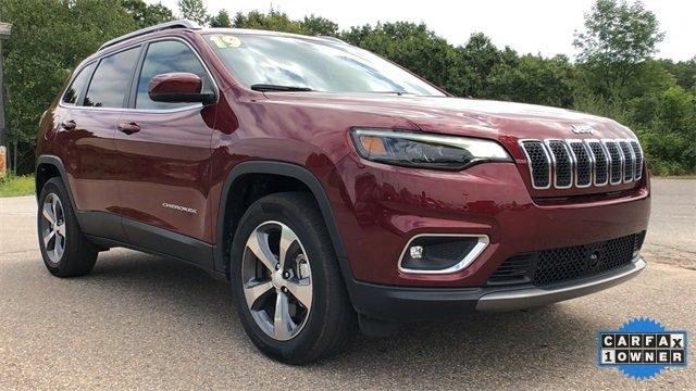 used 2019 jeep cherokee 4wd limited tilton, nh 03276 for sale in northfield, new hampshire