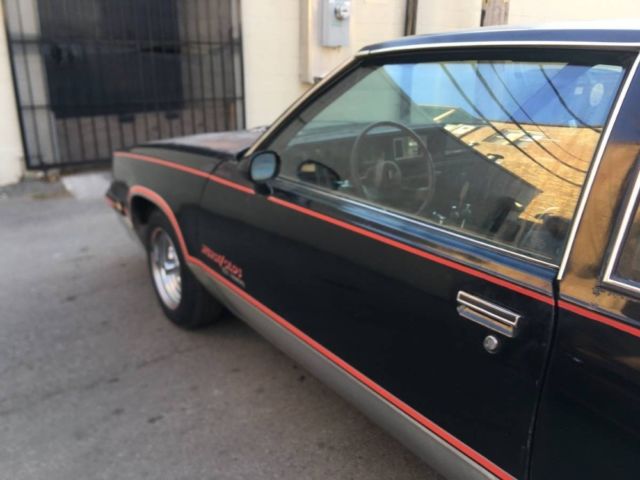 1983 oldsmobile 442, black with 110,000 miles available now!