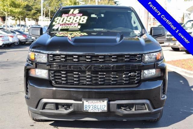 certified 2019 chevrolet silverado 1500 2wd double cab custom watsonville, ca 95076 for sale in corralitos, california