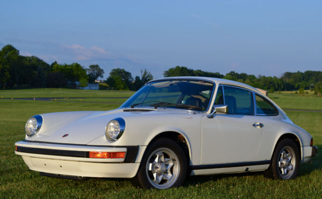 1975 porsche 911 s coupe, number's matching, extensive service, original