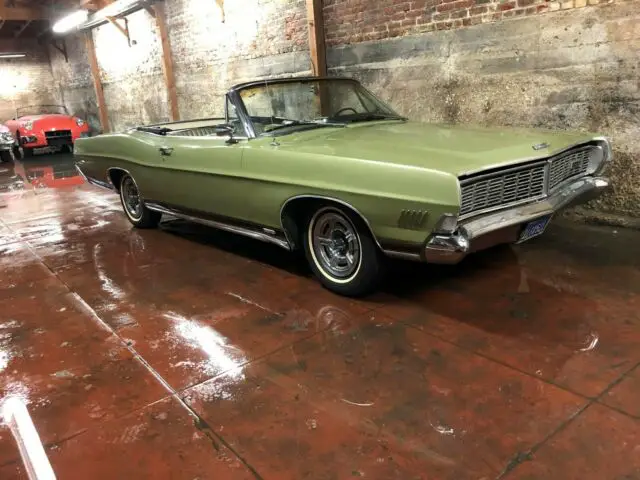 1968 ford galaxie xl convertible original no reserve in storage for 30 years