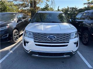 2018 Ford Explorer platinum