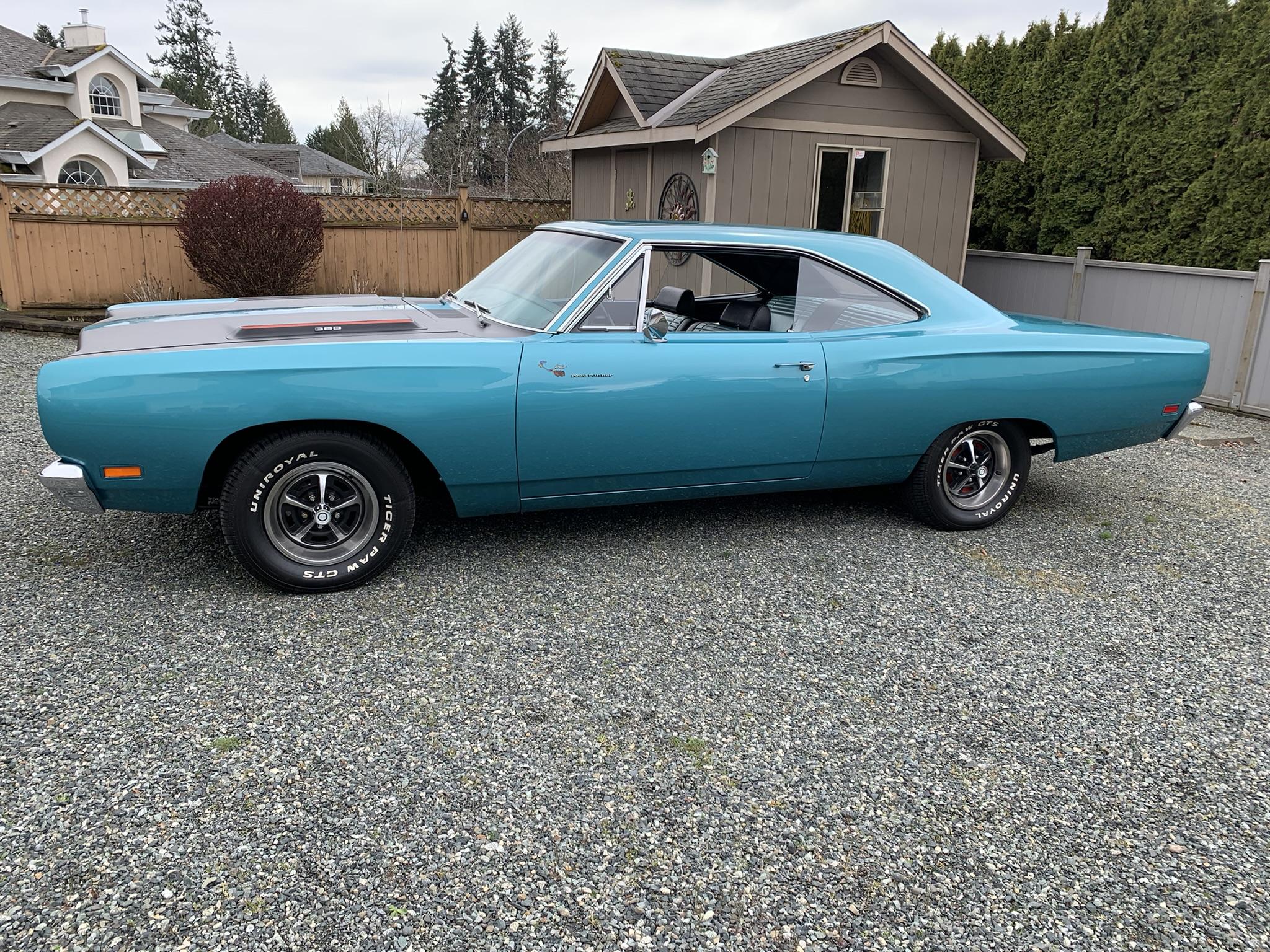 1969 plymouth road runner 4-speed