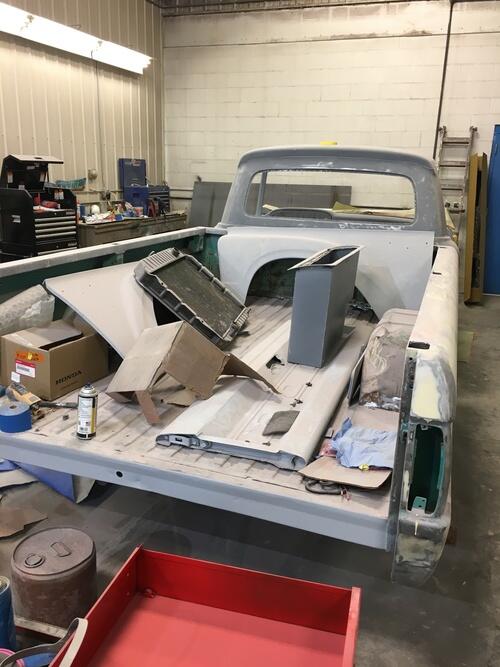 serious inquiries only 1965 ford f250 camper special restoration in progress