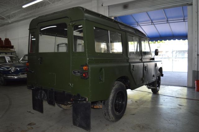 1973 land rover series iii green great deal!