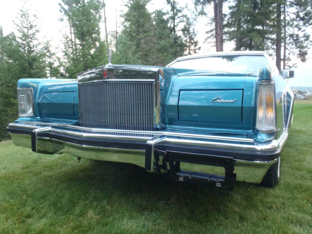 1979 lincoln continental mark v survivor original 18279 miles rare carriage roof
