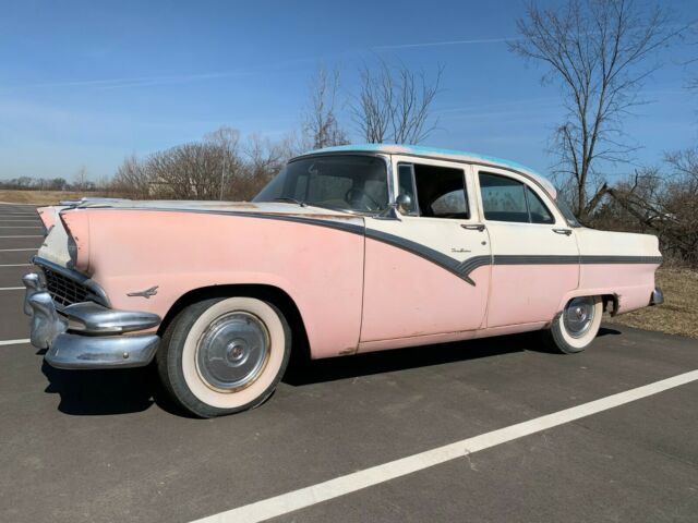 1956 ford fairlane town sedan v8 312 ci ohv - 4v carb