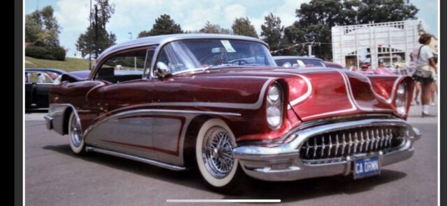1954 buick super coupe red rwd automatic