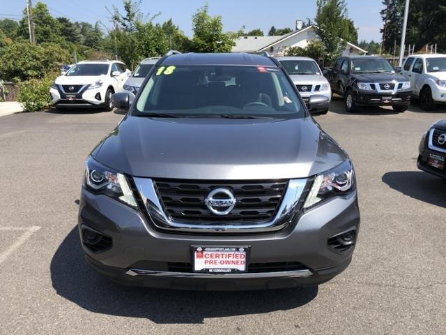 certified 2018 nissan pathfinder 4wd s portland, or 97230 for sale in portland, oregon