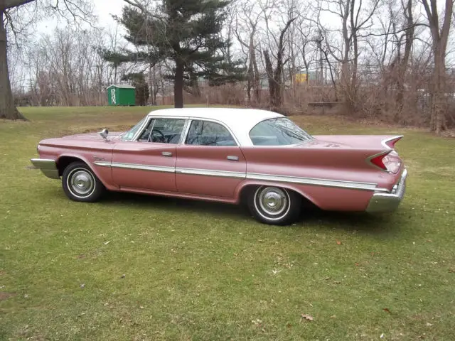 1960 chrysler windsor golden lion 383 big fins exner styling