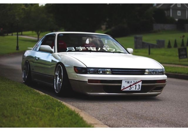 1989 nissan silvia k's s13babe two tone stanced clean real rhd jdm sr20 work