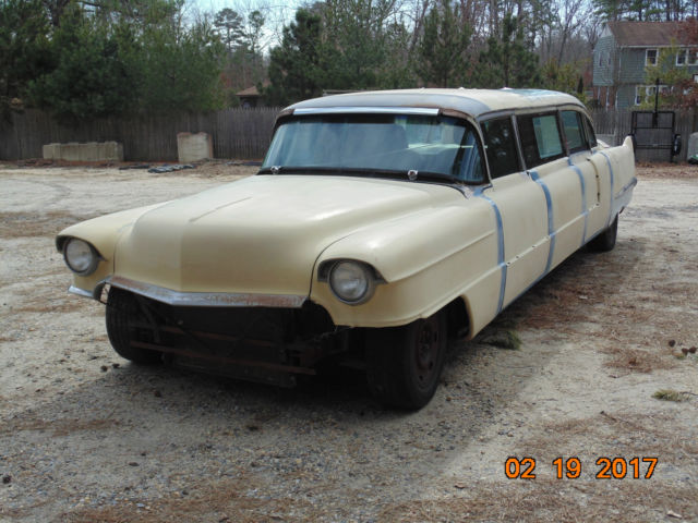 1956 cadillac fleetwood 60 special, stretch limousine project, wedding car