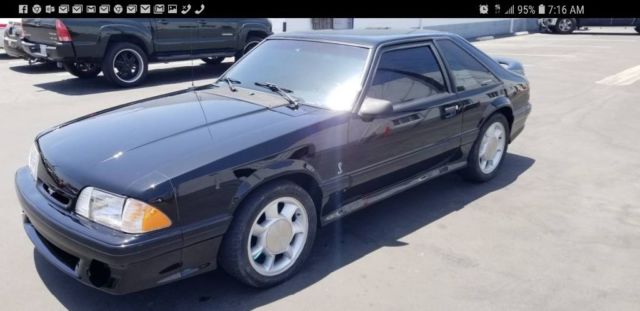 1993 ford mustang cobra 5.0, 89,000 orig miles, factory window sticker and cert