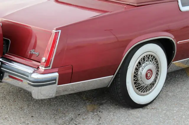 1981 cadillac eldorado biarritz low miles & ready to drive home today no reserve