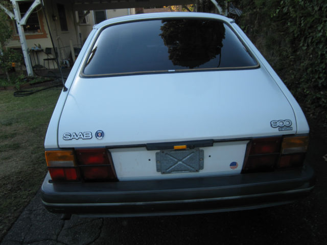 1989 saab 900 3 door sedan one owner with only 68k california car