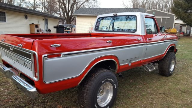 perfect restored 1979 high boy f-250 4 x 4 xlt lariat fuel injected
