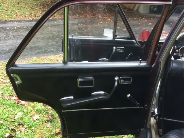 1969 mercedes 280s classic 4 door sedan burgundy red