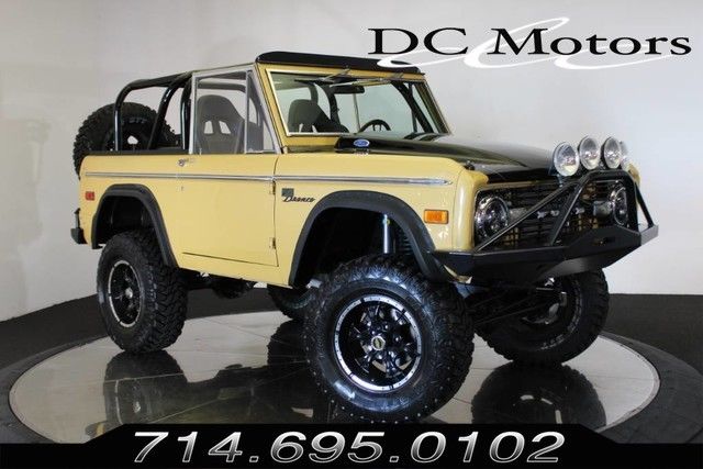 1972 ford bronco, original paint, 351 windsor engine