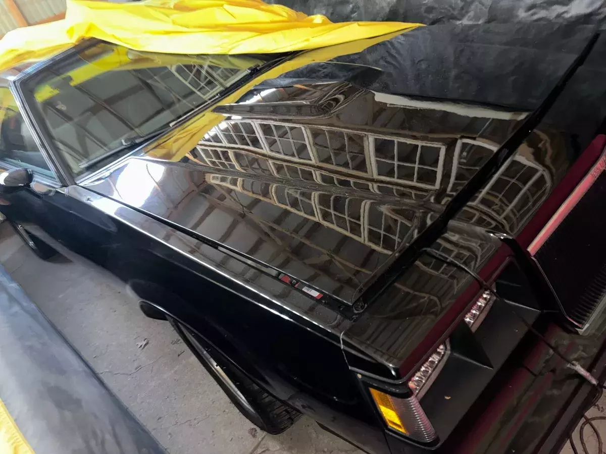 1986 buick regal coupe black t-type