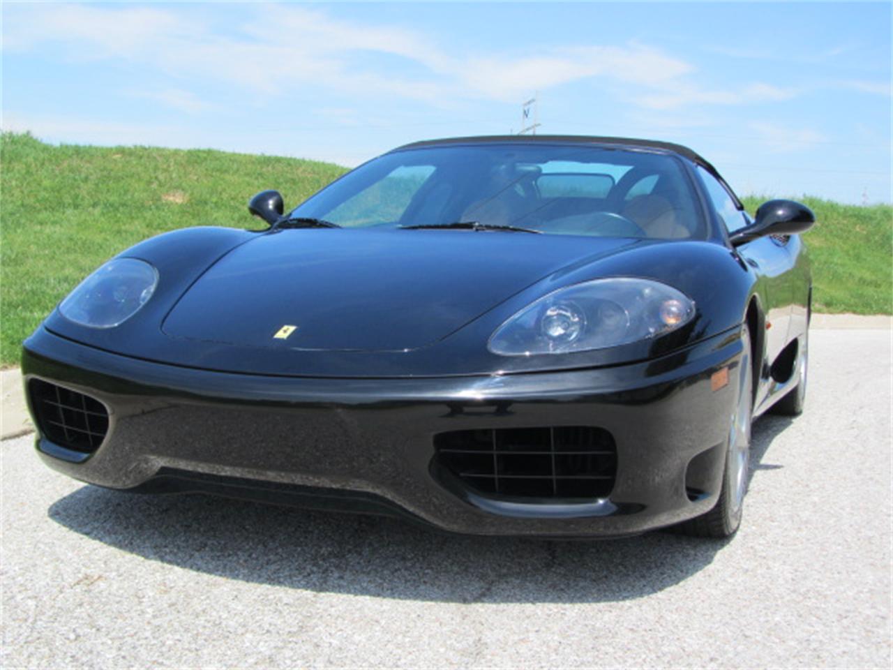 2001 ferrari 360 spider
