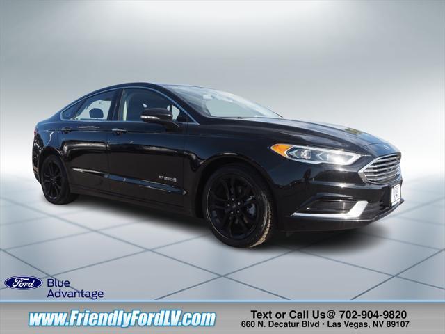 2018 ford fusion hybrid se