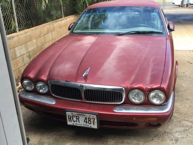 1996 4 door maroon jaguar for sale in waianae, hawaii