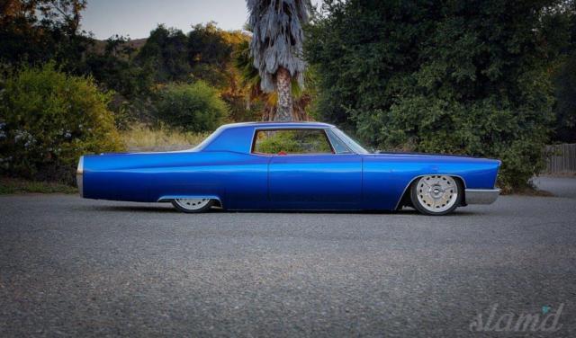 full custom deville known as sinister sema show car