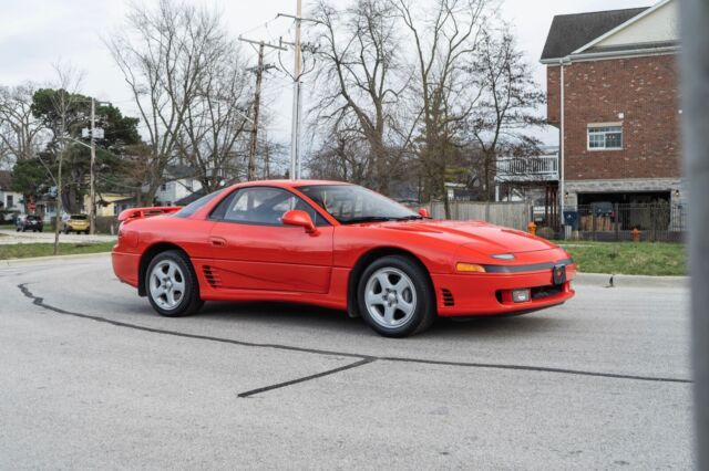1993 mitsubishi 3000gt vr4 red awd 1 owner clean carfax stock example new tires