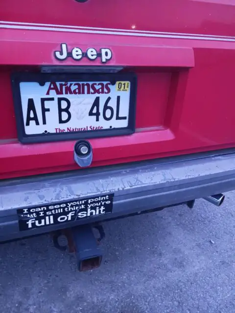 1994 jeep cherokee suv red 4wd automatic country