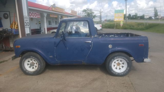 1971 international scout 800 4x4