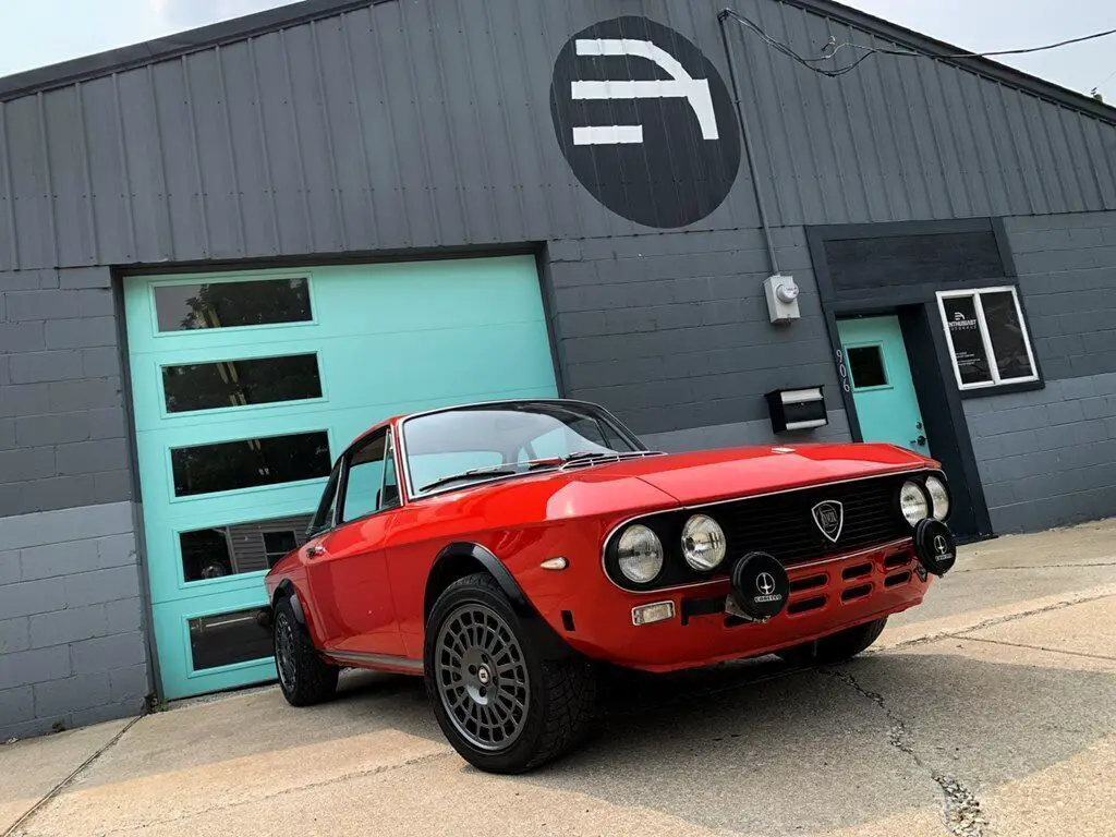 1976 lancia fulvia, red with 47820 miles available now!