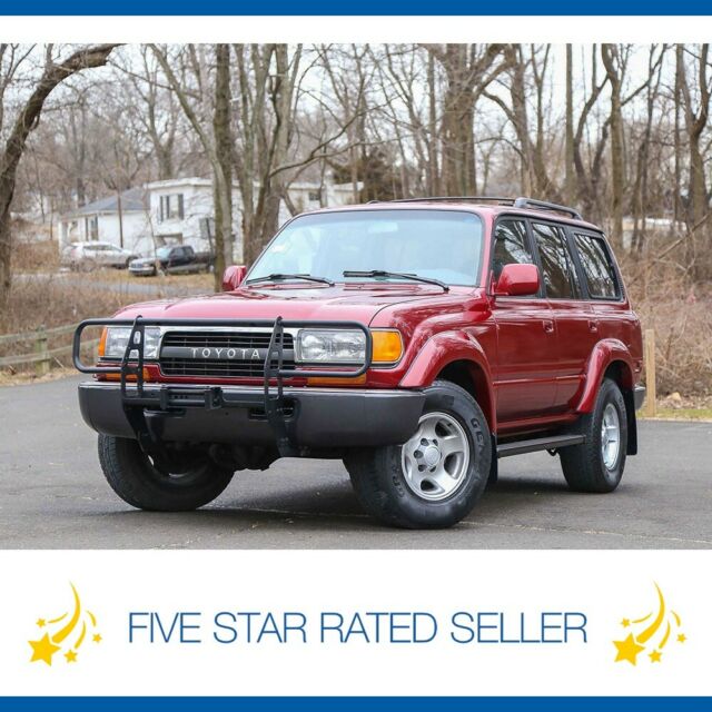 1993 toyota land cruiser 4wd florida serviced fj80 4wd 3rd row clean rare!