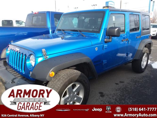 certified 2016 jeep wrangler 4wd unlimited sport albany, ny 12205 for sale in albany, new york