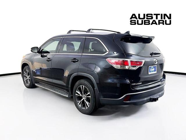 2016 toyota highlander xle