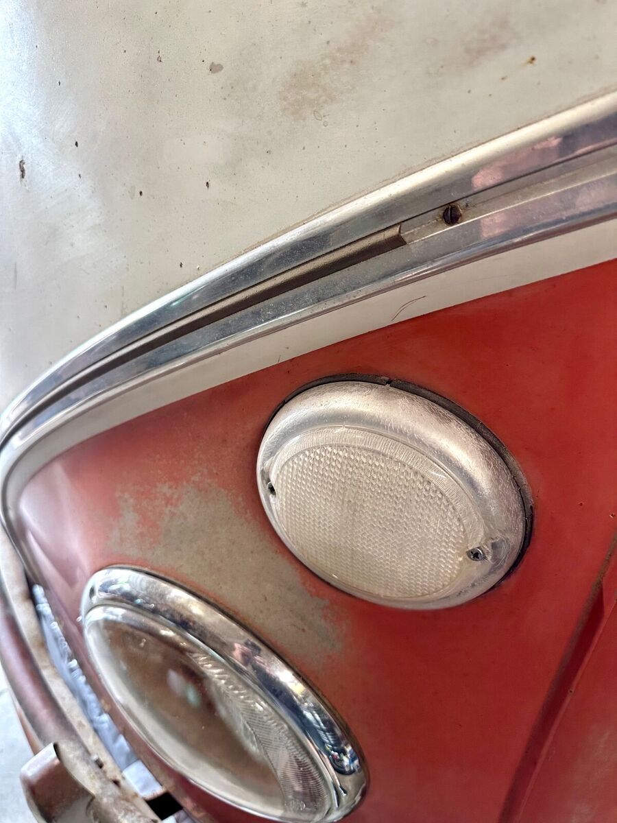 1962 volkswagen transporter van red rwd manual 15 window deluxe