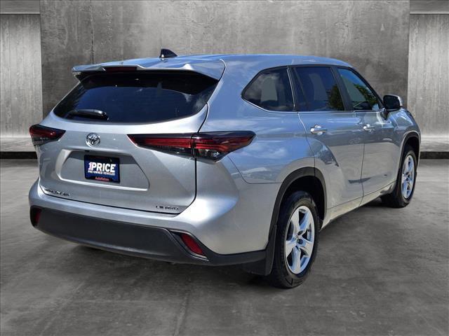 2024 toyota highlander le