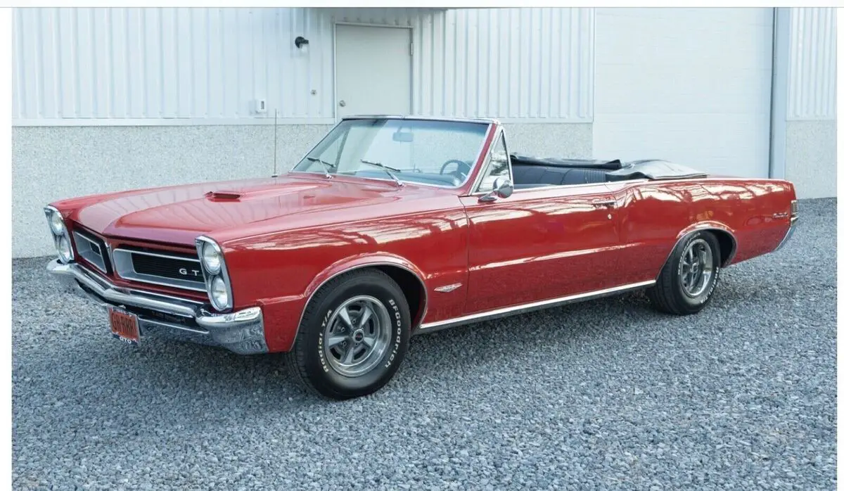1965 pontiac gto convertible 4-speed, fresh frame off restoration, tribute car