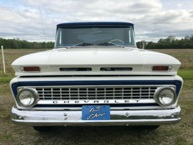 1963 chevrolet c-10 pickup truck fleetside oak bed frame off restoration
