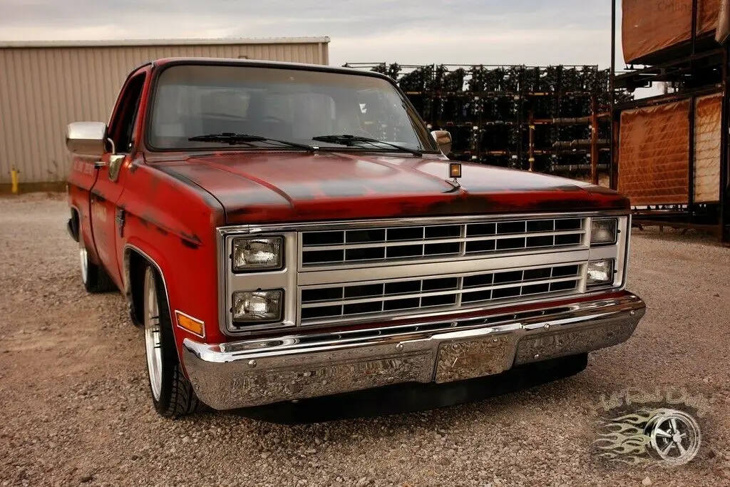 patina custom squarebody c10 shop truck chevy c10 hot rat street rod c-10 f100