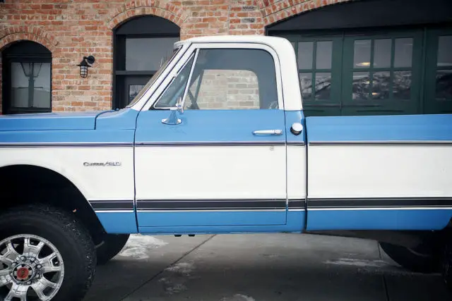 1972 chevy ‘k20 custom’ 4x4 wheel drive truck